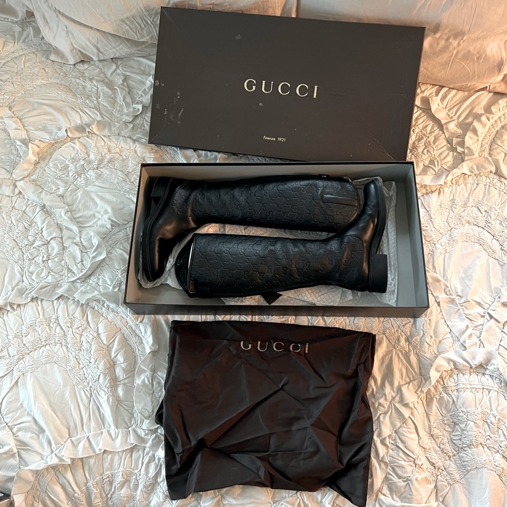 Gucci riding boots